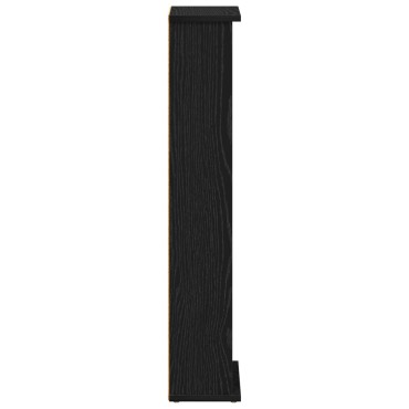 vidaXL Ντουλάπα CD Μαύρη Δρυς 60x17x92cm Επεξεργασμένο Ξύλο