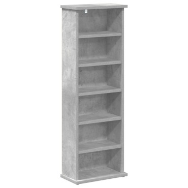 vidaXL Ντουλάπα CD 2 τεμ. Γκρι Σκυροδέματος 60x17x92cm