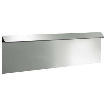 vidaXL Φράκτης σαλιγκαριών 16 τμχ. 100 x 3,5 x 25 εκ Ασημί