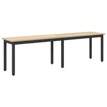 vidaXL παγκάκι Σονόμα 160x35x45cm Επεξεργασμένο Ξύλο