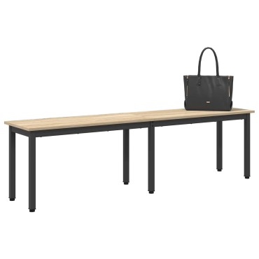 vidaXL παγκάκι Sonoma Δρυς 160x35x45cm Επεξεργασμένο Ξύλο