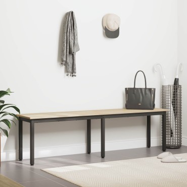 vidaXL παγκάκι Sonoma Δρυς 160x35x45cm Επεξεργασμένο Ξύλο