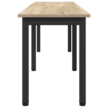 vidaXL παγκάκι Sonoma Δρυς 160x35x45cm Επεξεργασμένο Ξύλο