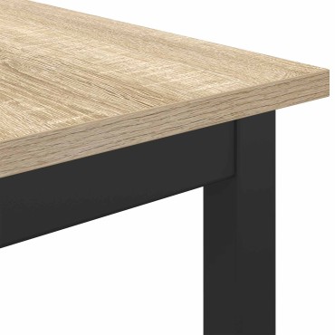 vidaXL παγκάκι Sonoma Δρυς 160x35x45cm Επεξεργασμένο Ξύλο