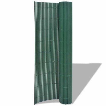 vidaXL Φράχτης Κήπου Πράσινο 150x500cm PVC