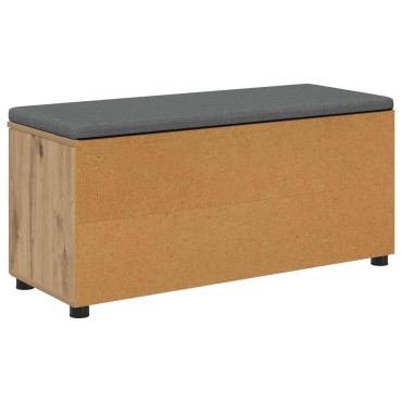 vidaXL Παγκάκι Χαλωρίου Τεχνίτικη Δρυς 100x38x46 εκ 1 τεμ.
