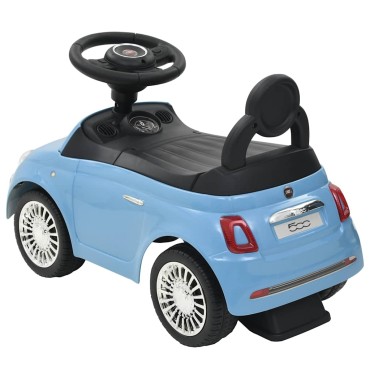 vidaXL Περπατούρα Fiat 500 Μπλε