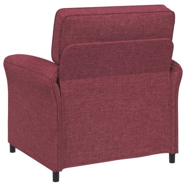 vidaXL Σετ Καναπέ 2 τεμ. Κόκκινο Ύφασμα 158x83x95cm  Διθέσιος