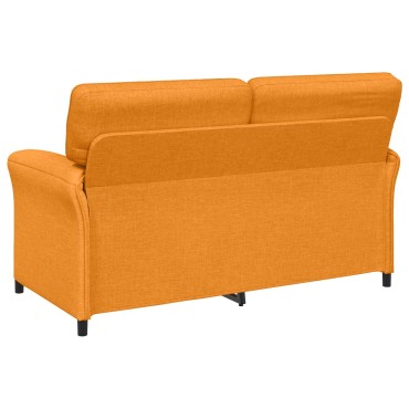 vidaXL Σετ Καναπέ 2 τεμ. Σκούρο κίτρινο Ύφασμα 158x83x95cm  Διθέσιος