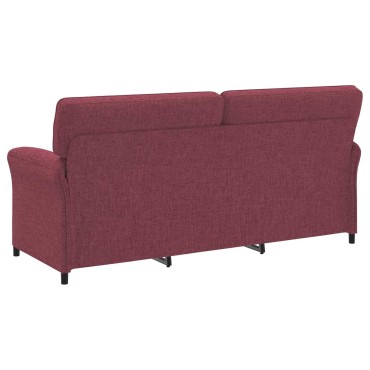 vidaXL Σετ Καναπέ 2 τεμ. Κόκκινο Ύφασμα 198x83x95cm  Διθέσιος