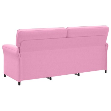 vidaXL Σετ Καναπέ 2 τεμ. Ροζ Ύφασμα 198x83x95cm  Διθέσιος