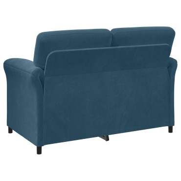 vidaXL Σετ Καναπέ 2 τεμ. Μπλε Βελούδο 138x83x95cm  Διθέσιος