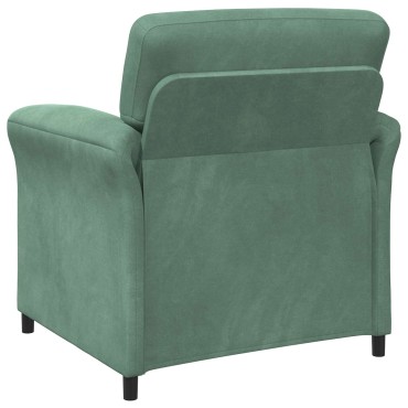 vidaXL Σετ Καναπέ 2 τεμ. Θαλασσί Βελούδο 158x83x95cm  Διθέσιος