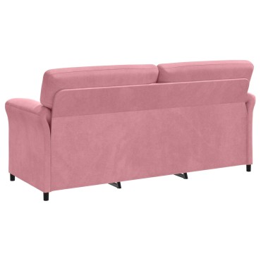 vidaXL Σετ Καναπέ 2 τεμ. Ροζ Βελούδο 198x83x95cm  Διθέσιος
