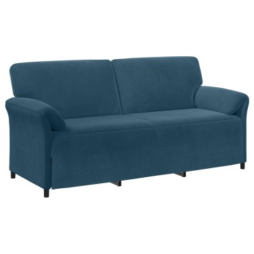 vidaXL Σετ Καναπέ 2 τεμ. Μπλε Βελούδο 198x83x95cm  Διθέσιος