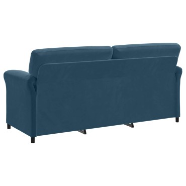 vidaXL Σετ Καναπέ 2 τεμ. Μπλε Βελούδο 198x83x95cm  Διθέσιος