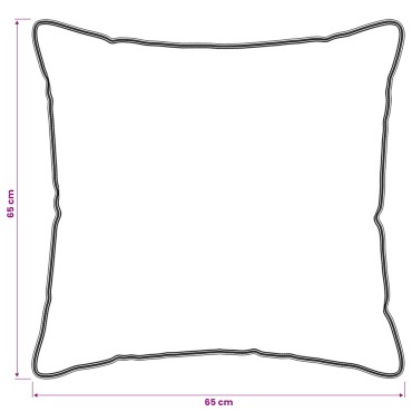 vidaXL Σετ Παπλωμάτων 2 τμχ. 260 x 240 εκ. 250 gsm Φυσικός Καπόκ Μπεζ