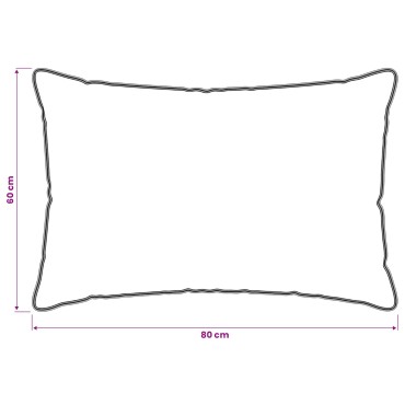 vidaXL Σετ Παπλωμάτων 2 τμχ. 260 x 240 εκ. 250 gsm Φυσικός Καπόκ Μπεζ