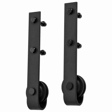 vidaXL Συρόμενη Πόρτα Φυσικό και Μαύρο 85x210cm