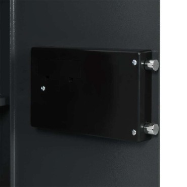 vidaXL Ψηφιακό Ασφαλές Σκούρο γκρι 40 x 35 x 60 εκ. Ατσάλι