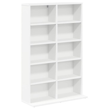 vidaXL Ντουλάπα CD 2 τεμ. Λευκό 65x23,5x97,5cm