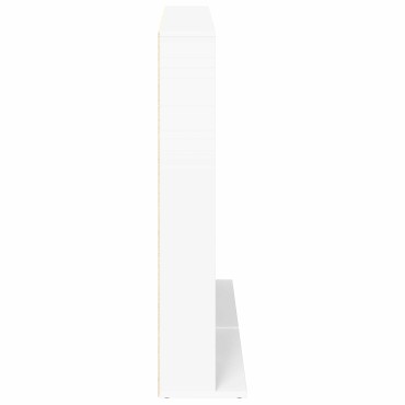 vidaXL Ντουλάπα CD 2 τεμ. Λευκό 65x23,5x97,5cm
