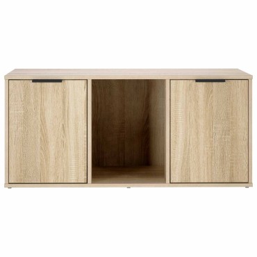 vidaXL Έπιπλο Κλουβί Γάτας Sonoma Δρυς 100 x 49 x 45 εκ.