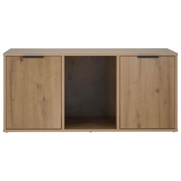 vidaXL Έπιπλο Κλουβί Γάτας Artisan Δρυς 100 x 49 x 45 εκ.