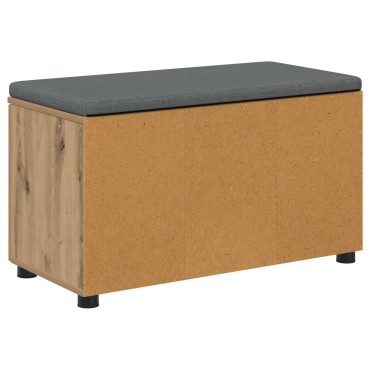 vidaXL Παγκάκι Χαλωρίου Τεχνίτικη Δρυς 80x38x46 εκ 1 τεμ.