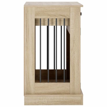 vidaXL Έπιπλο για κλουβί σκύλου Sonoma Δρυς 80 x 47,5 x 80 εκ