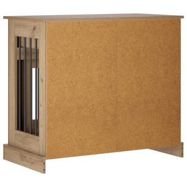 vidaXL Έπιπλο για κλουβί σκύλου Artisan Δρυς 90 x 47,5 x 80 εκ