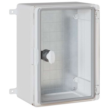 vidaXL Ντουλάπι Ελέγχου Γκρι 28 x 13 x 28 εκ ΑΒΣ Πλαστικό