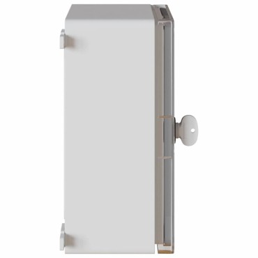 vidaXL Ντουλάπι Ελέγχου Γκρι 28 x 13 x 28 εκ ΑΒΣ Πλαστικό