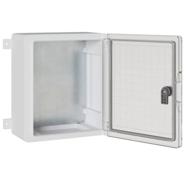 vidaXL Ντουλάπι Ελέγχου Γκρι 37 x 16,5 x 35 εκ ΑΒΣ Πλαστικό