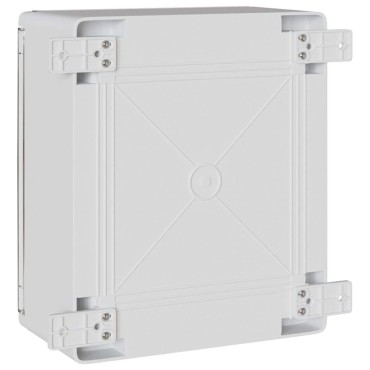 vidaXL Ντουλάπι Ελέγχου Γκρι 37 x 16,5 x 35 εκ ΑΒΣ Πλαστικό