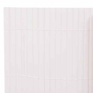 vidaXL Περίφραξη Κήπου Διπλής Όψης Λευκή 90x300cm