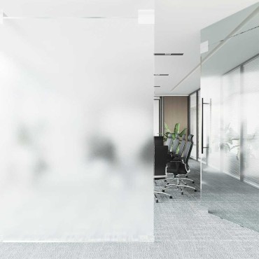 vidaXL Μεμβράνες Παραθύρου Ματ Λευκό από PVC