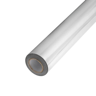 vidaXL Αυτοκόλλητο Φιλμ Καθρέπτη 90 x 150 εκ 2 τεμ. Ασημί PET