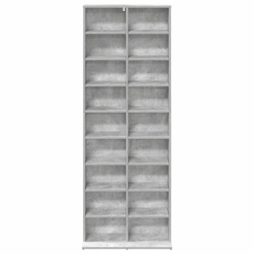 vidaXL Ντουλάπα CD Γκρι Σκυροδέματος 65x23,5x175cm