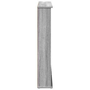 vidaXL Ντουλάπα CD 2 τεμ. Γκρι Sonoma 60x17x92cm