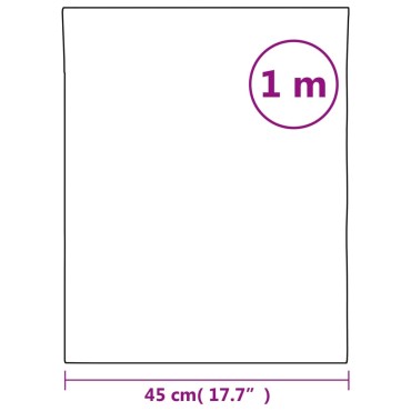 vidaXL Μεμβράνες Καθρέφτης Αυτοκόλλητες 2 τεμ. 45 x 100 εκ. PET