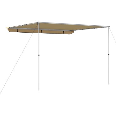 vidaXL Τέντα Τροχόσπιτου Μπεζ 3,6 x 3 x 2,15 μ.