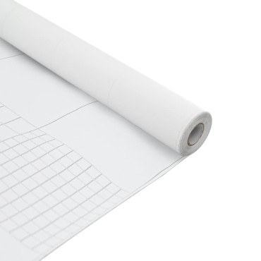 vidaXL Μεμβράνες Παραθύρου Ματ Λευκό από PVC