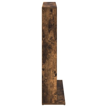 vidaXL Ντουλάπα CD Καπνισμένο Ξύλο Δρυός 33x23,5x97,5cm