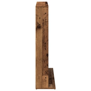 vidaXL Ντουλάπα CD Παλαιωμένο ξύλο 33x23,5x97,5cm