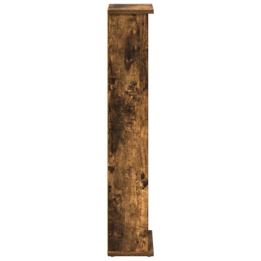 vidaXL Ντουλάπα CD Καπνισμένο Ξύλο Δρυός 60x17x92cm