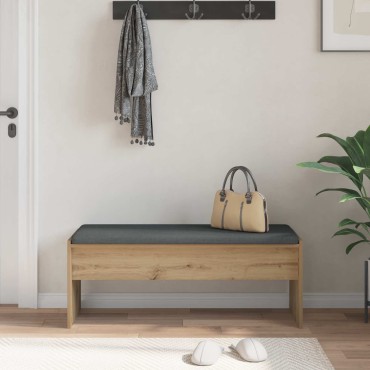 vidaXL Παγκάκι Χαλωρίου Artisan Oak 103x38x40 εκ 1 τεμ.