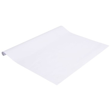 vidaXL Μεμβράνη Παραθύρου Ματ Λευκό 60x1000 εκ. PVC