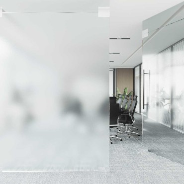 vidaXL Μεμβράνες Παραθύρων Ματ Γκρι PVC