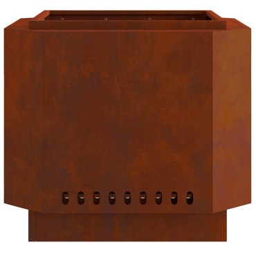 vidaXL Ατμόσφαιρα χωρίς καπνό Σκ rusty Ατσάλι Σκληρυθέν στον Αέρα
